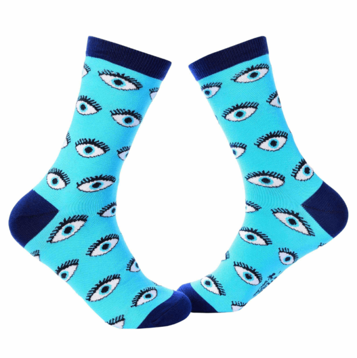 crew socks evil eyes