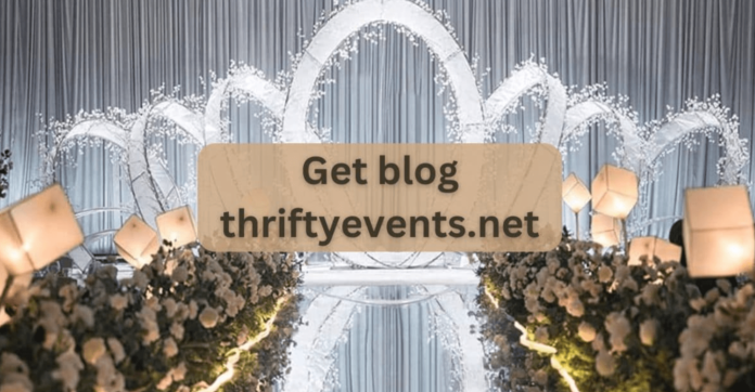 Get ThriftyEvents.net Blog