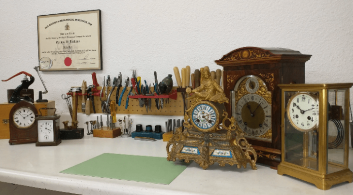 sessions horology clock repair near me