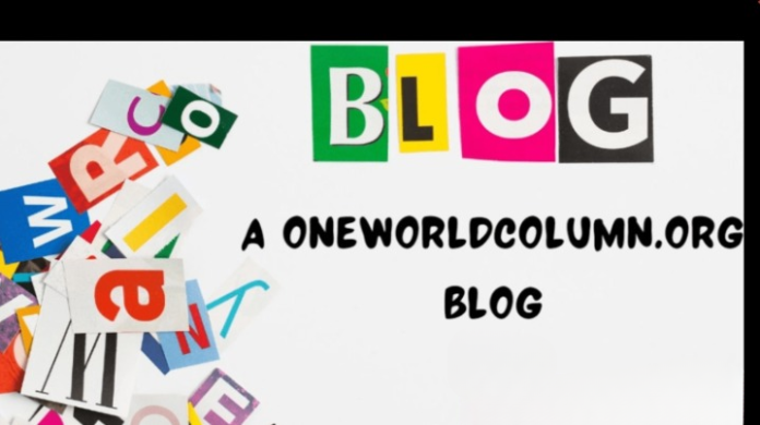 a oneworldcolumn.org blog